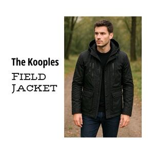 - The Kooples Men’s Military Field Jacket-Bundle & Save